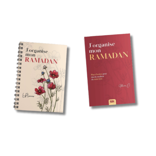 J'organise mon ramadan - lot planner + cahier